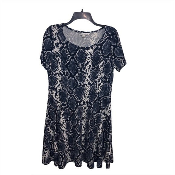 Capsule fit & flare dress size 10 snakeskin print - Picture 4 of 11